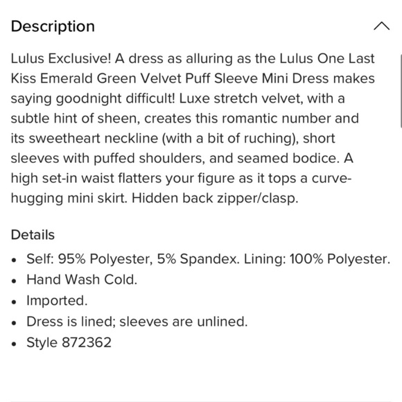 Lulus One Last Kiss Velvet Puff Sleeve Mini Dress - Picture 6 of 12